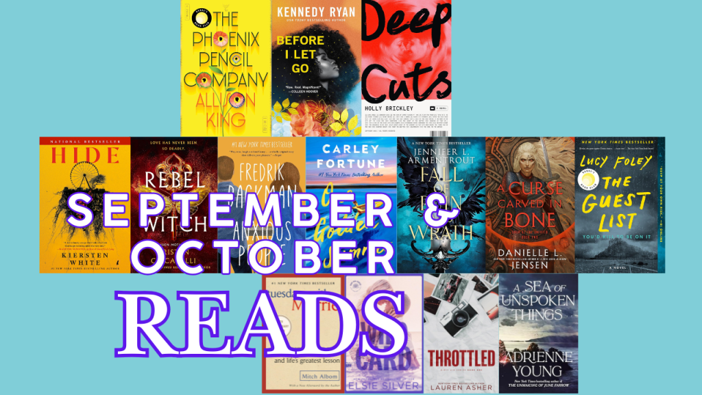 September/October Reads